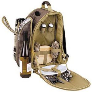 🆕 Picnic backpack with accessories, top rated!